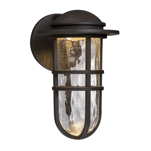 WAC Lighting Steampunk LED Outdoor Sconce by WAC Lighting WS-W24513-BZ