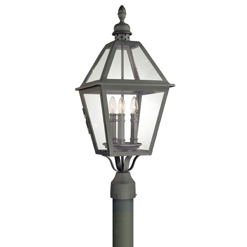 Troy Lighting Townsend 27-Inch Outdoor Post Light in Natural Bronze by Troy Lighting P9625NB