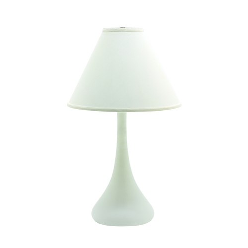 House of Troy Lighting Scatchard Stoneware Table Lamp in White Matte by House of Troy Lighting GS801-WM