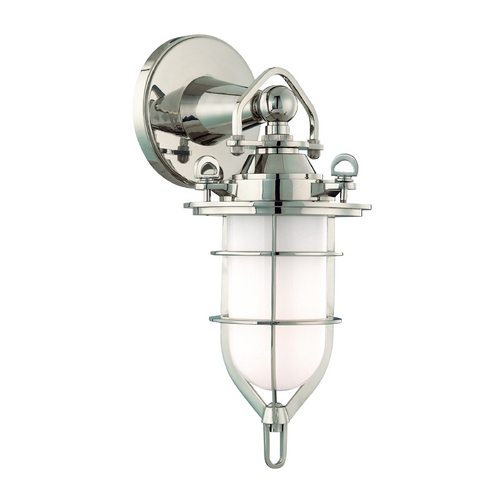 Hudson Valley Lighting New Canaan Wall Sconce in Polished Nickel by Hudson Valley Lighting 6501-PN