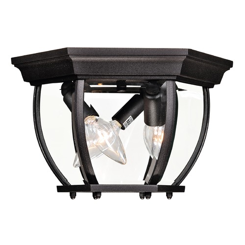 Savoy House Black Close To Ceiling Light by Savoy House M50059BK