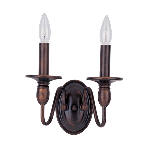 Maxim Lighting Towne Oil Rubbed Bronze Sconce by Maxim Lighting 11032OI