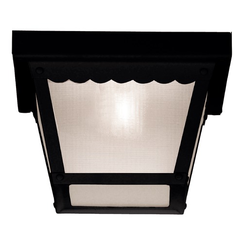 Savoy House Black Close To Ceiling Light by Savoy House M50058BK