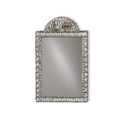 Currey and Company Lighting Abalone 34x21 Mirror in Natural Finish by Currey & Company 1325