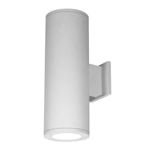WAC Lighting 6-Inch White LED Tube Architectural Up/Down Wall Light 2700K 4450LM by WAC Lighting DS-WD06-F27A-WT