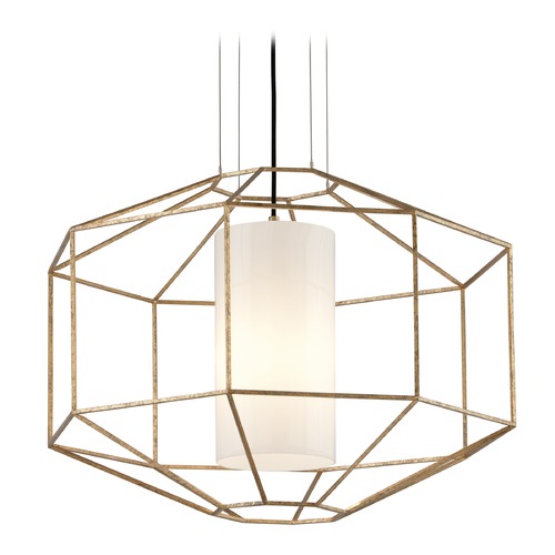 Troy Lighting Silhouette Gold Leaf Pendant by Troy Lighting F5216