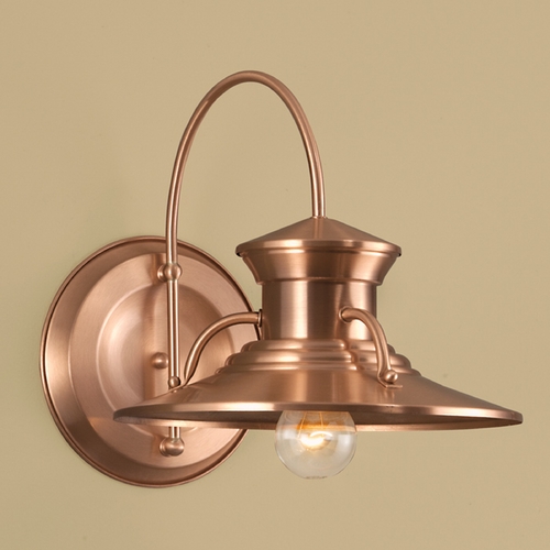 Norwell Lighting Norwell Lighting Budapest Copper Outdoor Wall Light 5155-CO-NG