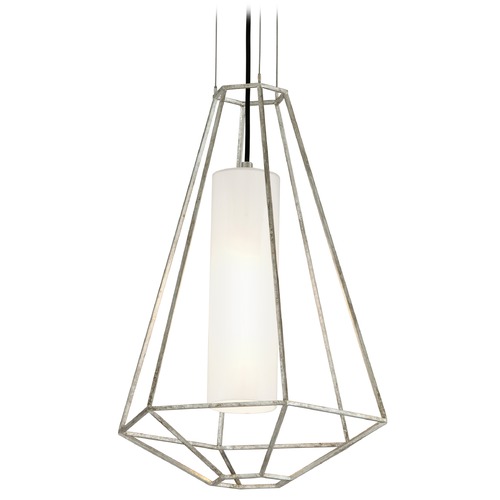 Troy Lighting Silhouette Silver Leaf Pendant by Troy Lighting F5253