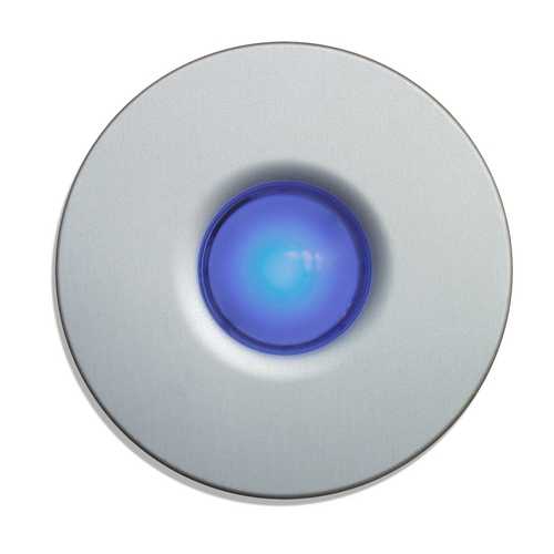 De-Light Doorbell Button with Blue by Spore Doorbells