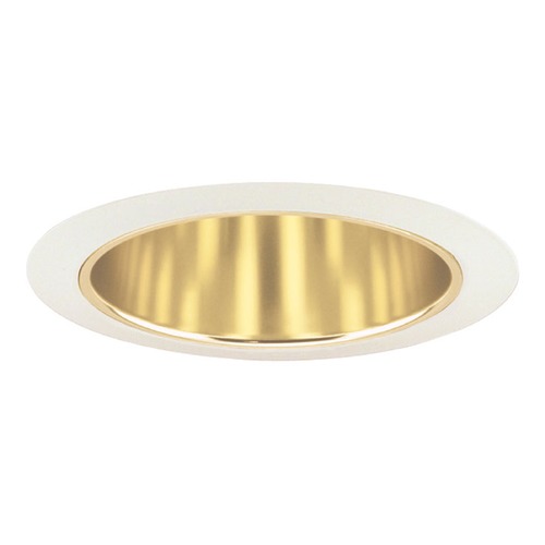 Juno Lighting Group Gold Tapered Cone for 6-Inch Recessed Housings 27 GWH