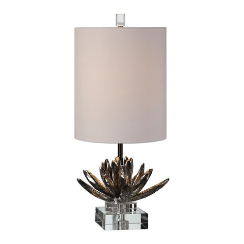 Uttermost Lighting Uttermost Silver Lotus Accent Lamp 29256-1