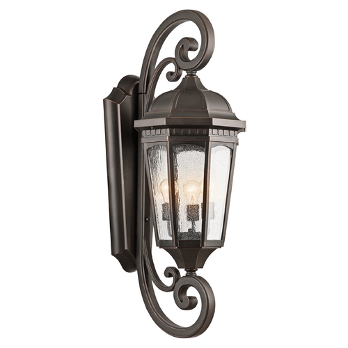Kichler Lighting Courtyard 40.25-Inch Outdoor Wall Light in Rubbed Bronze by Kichler Lighting 9060RZ