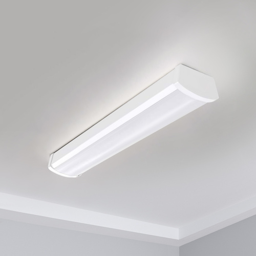 Nuvo Lighting 48-Inch Linear White LED Ceiling Wrap Light 3000K by Nuvo Lighting 65/1084