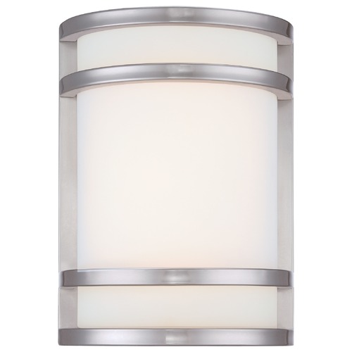 Minka Lavery Bay View Brushed Stainless Steel LED Outdoor Wall Light by Minka Lavery 9801-144-L