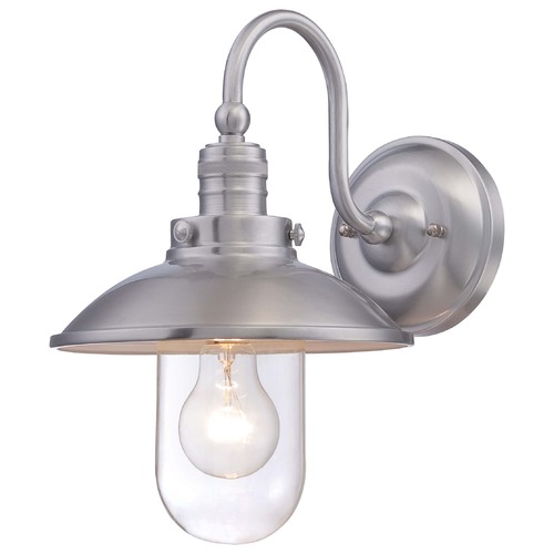 Minka Lavery Downtown Edison Brushed Aluminum Outdoor Wall Light by Minka Lavery 71163-A144