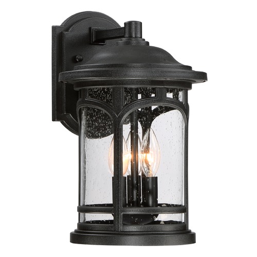 Quoizel Lighting Marblehead Outdoor Wall Light in Black by Quoizel Lighting MBH8409K
