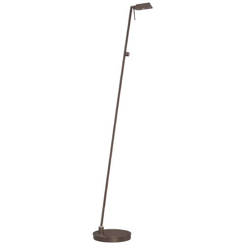George Kovacs Lighting George's Reading Room LED Pharmacy Floor Lamp in Copper Bronze Patina by George Kovacs P4314-647