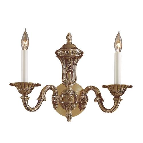 Metropolitan Lighting Sconce Wall Light in Antique Classic Brass Finish N700202
