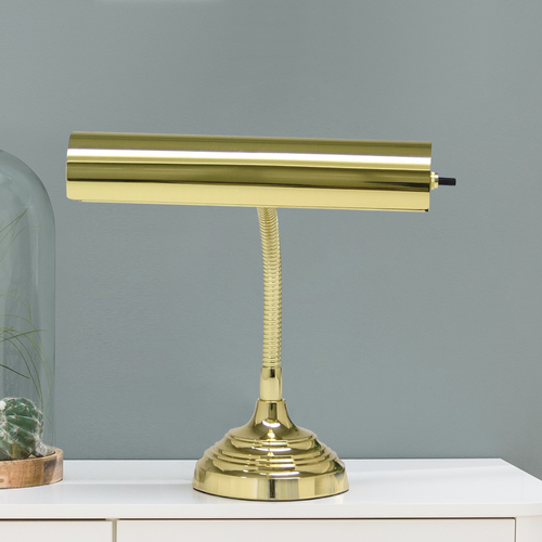 House of Troy Lighting Advent Piano Lamp in Polished Brass by House of Troy Lighting AP10-20-61