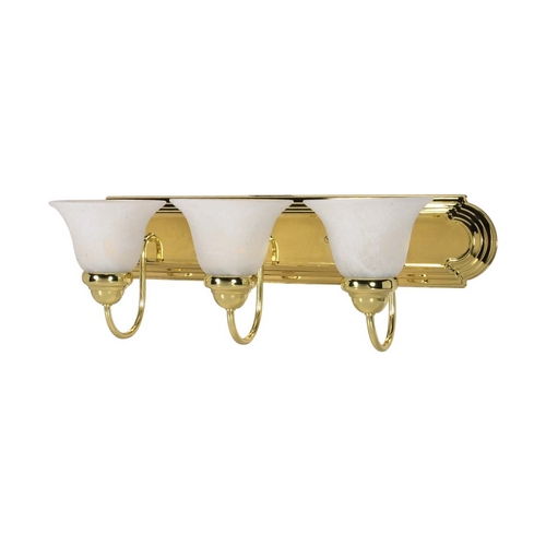 Nuvo Lighting Bathroom Light in Polished Brass by Nuvo Lighting 60/329