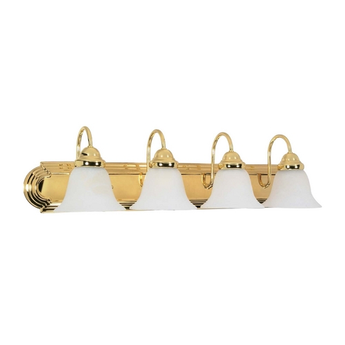 Nuvo Lighting Bathroom Light in Polished Brass by Nuvo Lighting 60/330