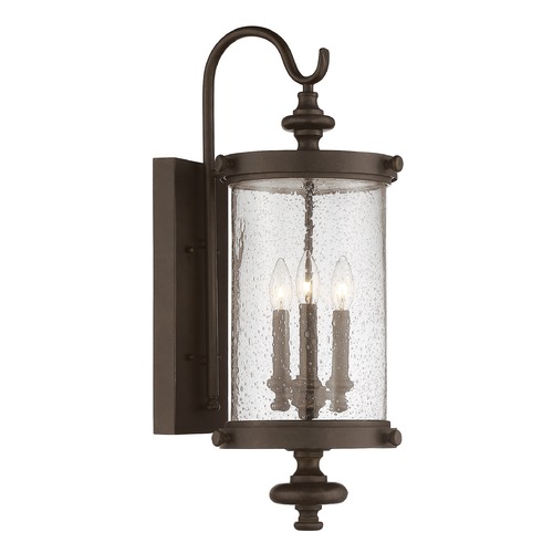 Savoy House Palmer 26-Inch Outdoor Wall Light in Walnut Patina by Savoy House 5-1221-40