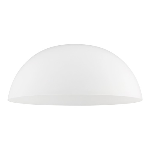 Design Classics Lighting Satin White Glass Shade 13-Inch Wide 1.63-Fitter G1785-WH
