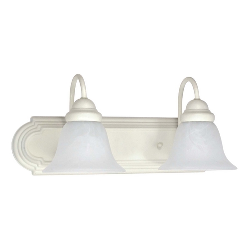 Nuvo Lighting Bathroom Light in Textured White by Nuvo Lighting 60/332
