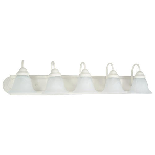 Nuvo Lighting Bathroom Light in Textured White by Nuvo Lighting 60/335
