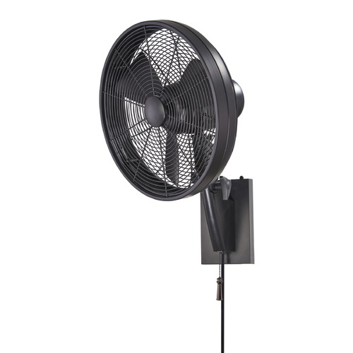 Minka Aire Anywhere 16-Inch Oscillating Fan in Matte Black by Minka Aire F307-MBK