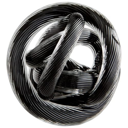 Cyan Design Braid Black Sculpture by Cyan Design 06725