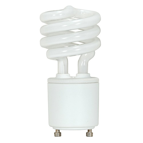 Satco Lighting 11W GU24 Mini Spiral Compact Fluorescent Bulb 2700K by Satco Lighting S8202