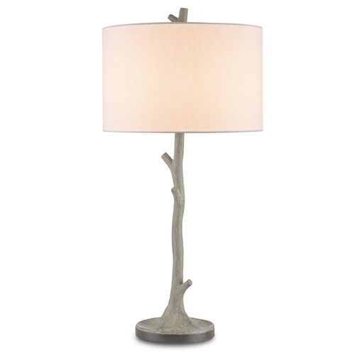 Currey and Company Lighting Currey and Company Lighting Beaujon Portland / Aged Steel Table Lamp with Drum Shade 6359