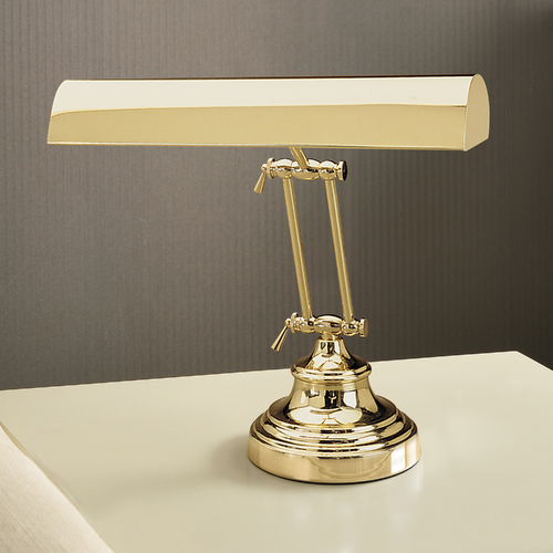 House of Troy Lighting Upright Piano Lamp in Polished Brass by House of Troy Lighting P14-231-61