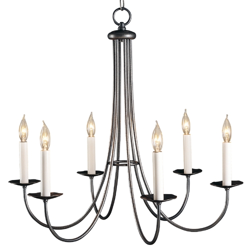Hubbardton Forge Lighting Chandelier in Natural Iron Finish 101160-20