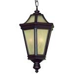 Chain-Hung Outdoor Lantern