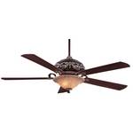 Ceiling Fan with Five Blades and Light Kit