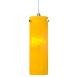 Art Glass Mini-Pendant with Cylindrical Shade 