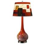 Geometric Table Lamp and shade