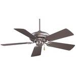 Energy Star Qualified Ceiling Fan with Five Blades