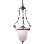 27-1/2-Inch Pendant with Alabaster Glass