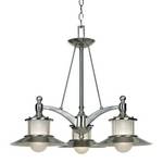Three-Light Chandelier