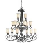Fifteen-Light Chandelier