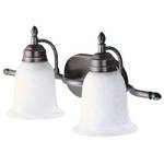 Energy Star Qualified Two-Light Bathroom Fixture