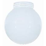 6-Inch Glass Shade with Screw-In Fitter 