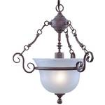 16-Inch Pendant with Alabaster Glass