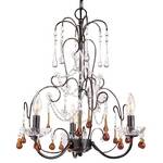 Single-Tiered Mini-Chandelier