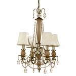 Four-Light Mini-Chandelier
