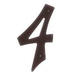 4-Inch House Number
