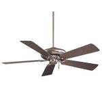 Energy Star Qualified Ceiling Fan with Five Blades 